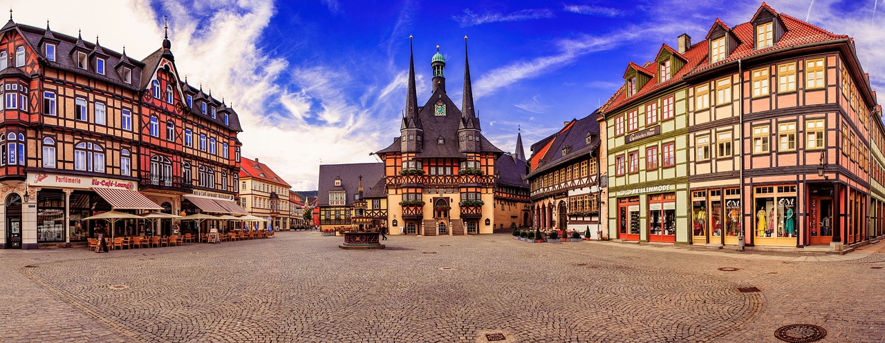 wernigerode, marketplace, city