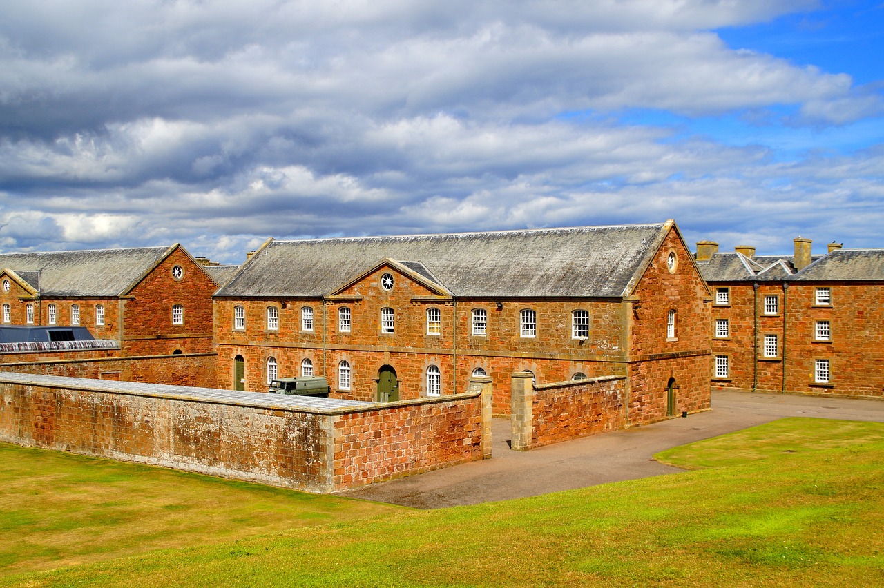 away george, scotland, barracks